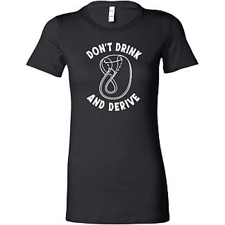 Funny Math Don't Drink and Derive Klein Bottle T-Shirt - Smart Foxes